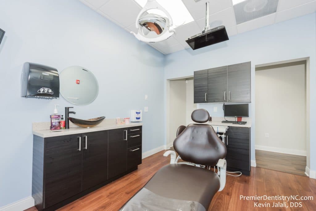 Treatment room at Premier Dentistry